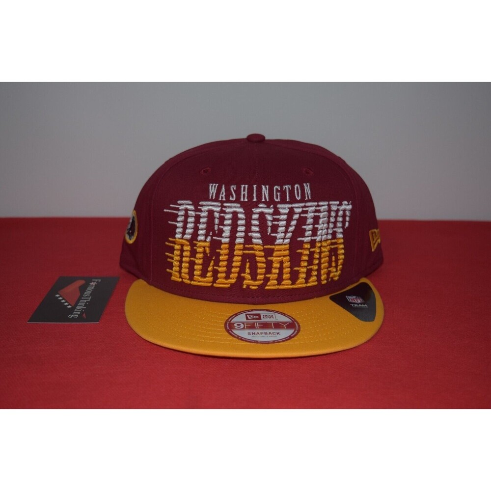 NFL New Era Washington Redskins Snapback Football Hat not commanders hatclub
